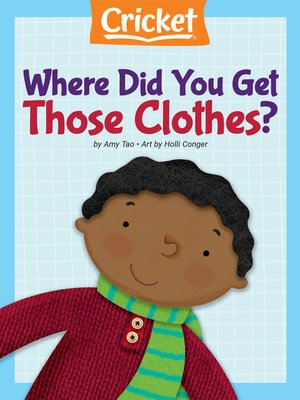 cover image of Where Did You Get Those Clothes?‌